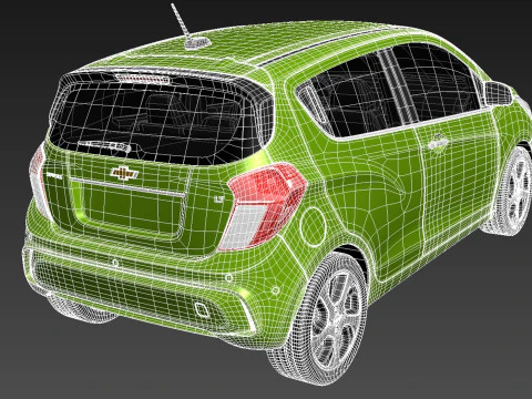 Chevrolet fa&iacute;sca 2016 Modelo 3D