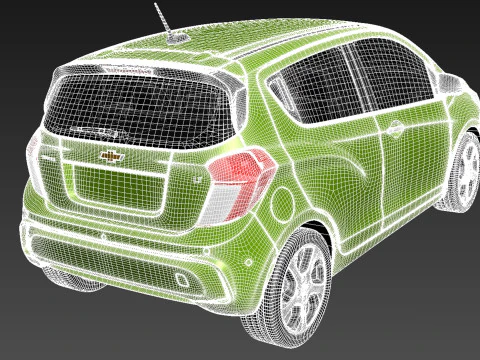 Chevrolet fa&iacute;sca 2016 Modelo 3D