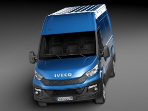 Iveco Daily 2015 3D 모델