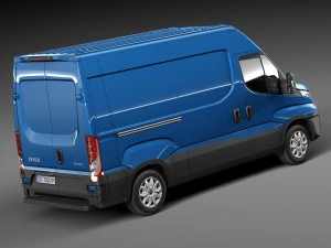Iveco Daily 2015 3D Model