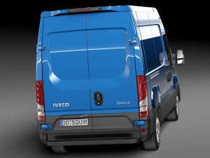Iveco Daily 2015 3D 모델