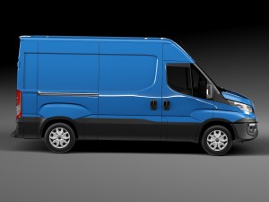 Iveco Daily 2015 3D 모델
