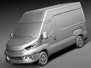 Iveco Daily 2015 3D Model