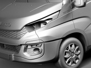 Iveco Daily 2015 3D 모델