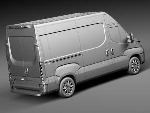 Iveco Daily 2015 3D 모델
