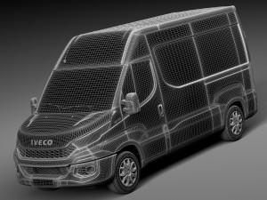Iveco Daily 2015 3D 모델