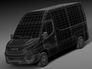 Iveco Daily 2015 3D 모델