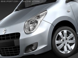 Suzuki Alto 2009 3D Модель
