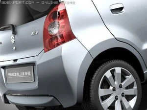 Suzuki Alto 2009 3D Model