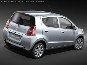 Suzuki Alto 2009 3D Модель