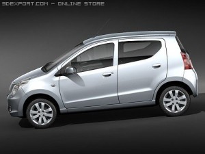 Suzuki Alto 2009 3D Модель