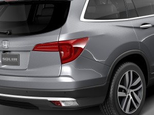 Honda Pilot 2016 3D Модель