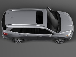 Honda Pilot 2016 3D Модель