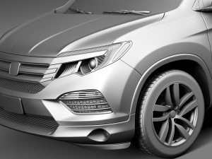 Honda Pilot 2016 3D Модель
