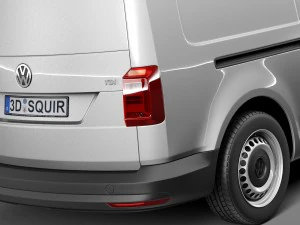 Volkswagen Caddy Maxi Van 2016 3D Model