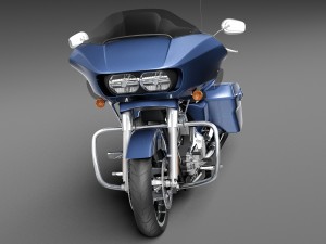 Harley-Davidson Road Glide 2015 Model 3D