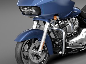 Harley-Davidson Road Glide 2015 Model 3D