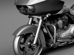 Harley-Davidson Road Glide 2015 Model 3D