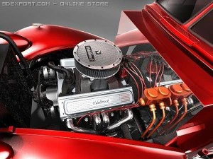 Hotrod Pontiac 1938 3D Model