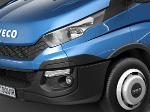 Iveco Daily Minibus 2015 3D Model