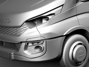 Iveco Daily Minibus 2015 3D Model