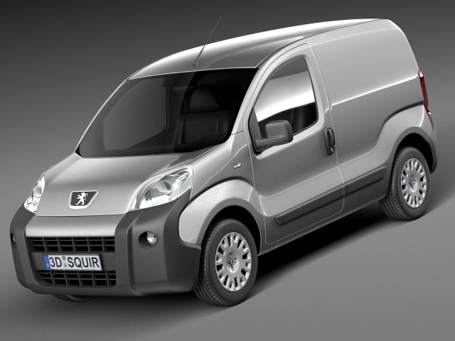 Peugeot Bipper 2008 Modelo 3D .c4d .max .obj .3ds .fbx .stl .blend 