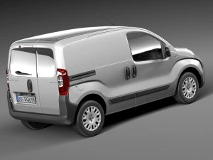 Peugeot Bipper 2008 3D Model