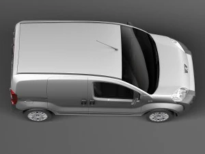 Peugeot Bipper 2008 3D Model