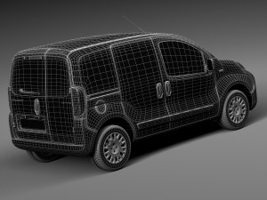 Peugeot Bipper 2008 Modelo 3D