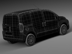 Peugeot Bipper 2008 Modelo 3D