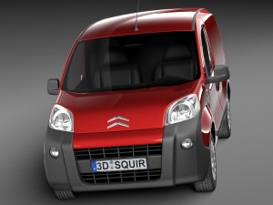 Citroen Nemo 2008 3D 模型
