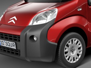 Citroen Nemo 2008 3D 模型