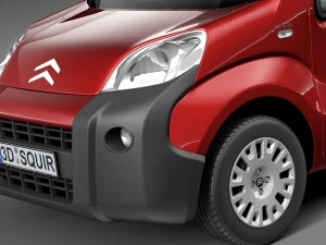 Citroen Nemo 2008 3D Model