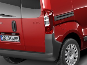 Citroen Nemo 2008 3D 模型