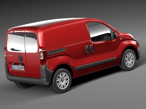 Citroen Nemo 2008 3D 模型