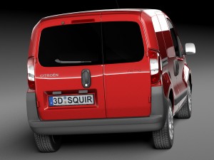 Citroen Nemo 2008 3D 模型