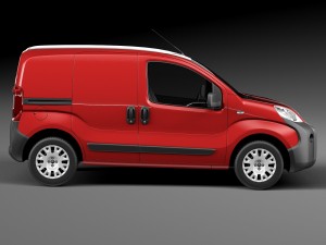 Citroen Nemo 2008 3D 模型