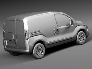 Citroen Nemo 2008 3D Model