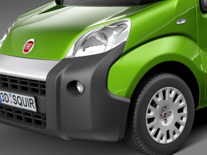 Fiat Fiorino 2008 3D Модель
