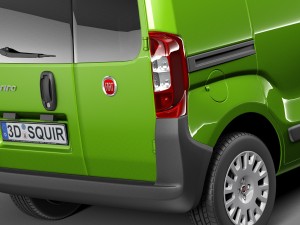 Fiat Fiorino 2008 3D Модель