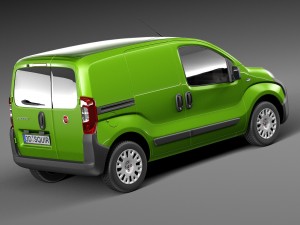 Fiat Fiorino 2008 3D Модель