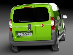 Fiat Fiorino 2008 3D Модель