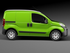 Fiat Fiorino 2008 3D Модель