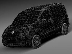 Fiat Fiorino 2008 3D Модель