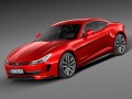 Generic Average Sport Coupe 2015 Modello 3D