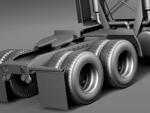 Peterbilt 587 2015 3D Model