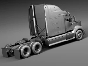 Peterbilt 587 2015 3D Model