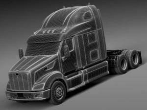 Peterbilt 587 2015 3D Model