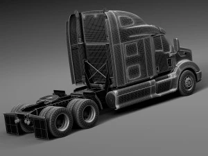 Peterbilt 587 2015 3D Model