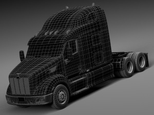 Peterbilt 587 2015 3D मॉडल